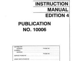 Operators Manuals for Hitachi model R35 Construction And Mining