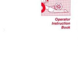 Massey Ferguson 104148W2 Operator Manual - 9700 / 9750 Grain Header (Western)