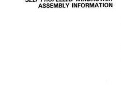 Massey Ferguson 113018M2 Operator Manual - 220 Windrower (assembly information)