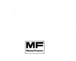 Massey Ferguson 1448274M4 Operator Manual - 4500 / 6500 Forklift