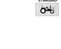 Massey Ferguson 1449042M4 Operator Manual - 1010 Compact Tractor (standard trans.)