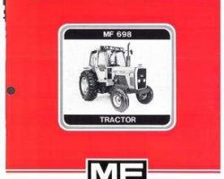 Massey Ferguson 1449054M1 Operator Manual - 698 Tractor