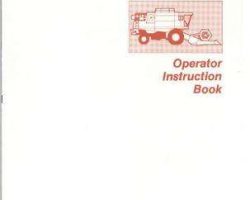 Massey Ferguson 1449185M5 Operator Manual - 8570 Combine
