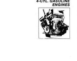 Massey Ferguson Continental 4 cylinder Gasoline Engines Service Manual