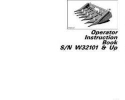 Massey Ferguson 1449500M1 Operator Manual - 800 Series Corn Head (eff sn W32101)