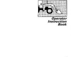 Massey Ferguson 1449510M2 Operator Manual - 1032 Loader