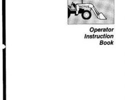 Massey Ferguson 1449613M3 Operator Manual - 838 Loader