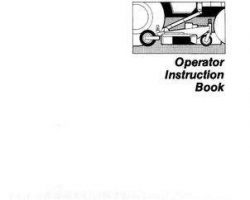 Massey Ferguson 1449630M6 Operator Manual - 1231 Mower