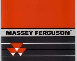 Massey Ferguson 1449673M5 Operator Manual - 800 Series Corn Head (prior sn W32101, prior 1998)