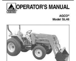 AGCO 1449945M2 Operator Manual - SL46 Loader
