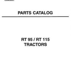 AGCO 1637418M6 Parts Book - RT115 / RT95 Tractor