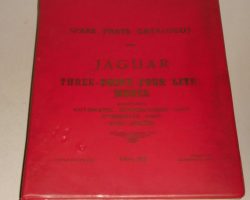 1958 Jaguar Mark 1 2.4L Spare Parts Catalog