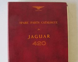 1968 Jaguar 420 Spare Parts Catalog