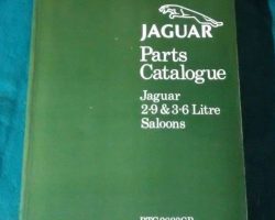 1987 Jaguar XJ6 2.9L & 3.6L XJ40 Parts Catalog