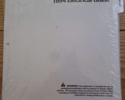 1994 Jaguar XJ12 Electrical Wiring Circuit Diagrams Manual