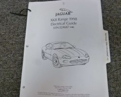 1998 Jaguar XK8 & XKR Electrical Wiring Circuit Diagrams Manual