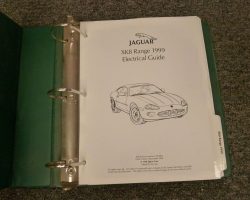 1999 Jaguar XK8 & XKR Electrical Wiring Circuit Diagrams Manual