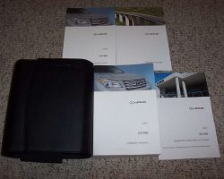 2012 Lexus GX460 Owner's Manual Set