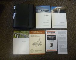 2012 Lexus IS350C & IS250C Owner's Manual Set