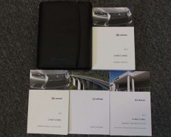 2013 Lexus LS460 & LS460L Owner's Manual Set