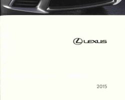 2015 Lexus LS600h L Owner's Manual