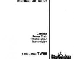 Deutz Fahr 2911889 Service Manual - TW55 Transmission