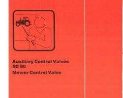 Deutz Fahr 2986213 Service Manual - Auxiliary Control Valve (SD80, training)