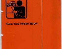 Deutz Fahr 2986374 Service Manual - 7085 / 7110 Tractor (TW900 / TW911 power train)