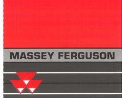 Massey Ferguson 3378344M1 Operator Manual - 8210 8220 8240 8245 8250 8260 8270 8280 (France, eff H128004)