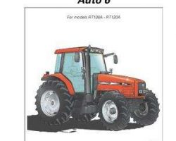 AGCO 3378783M1 Operator Manual - RT100A / RT120A Tractor (Auto 6)