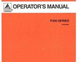 AGCO 3643649M91 Operator Manual - F360R / F360S / F372R / F372S / F384F / F384S Finishing Mower