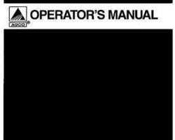 AGCO 3643655M91 Operator Manual - RB372 / RB384 / RB396 Rear Blade