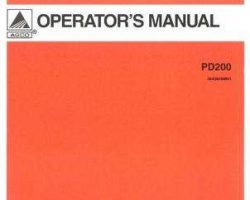 AGCO 3643659M91 Operator Manual - PD200 Post Hole Digger