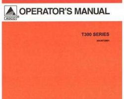 AGCO 3643660M91 Operator Manual - T300 Series Tiller (rotary)
