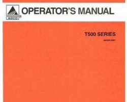 AGCO 3643661M91 Operator Manual - T560 / T572 Rotary Tiller