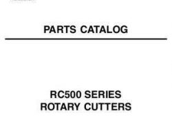 AGCO 3643665M92 Parts Book - RC572 / RC584 Rotary Cutter