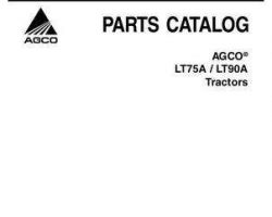 AGCO 3906006M6 Parts Book - LT75A / LT90A Tractor (Auto 4 / Speedshift)