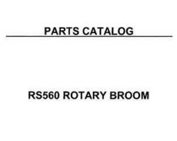 AGCO 4263334M1 Parts Book - RS560 Rotary Broom