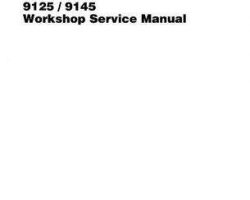 Massey Ferguson 9125 9145 Auger Head Service Manual