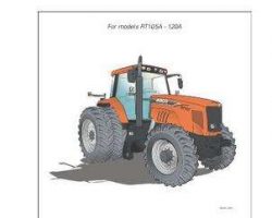 AGCO 4315445M1 Operator Manual - RT105A / RT120A Tractor (PowerMaxx CVT, tier 3)