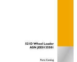 Parts Catalog for Case Wheel loaders model 521D