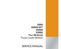 Case Loader backhoes model 580N Service Manual