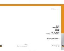 Case Loader backhoes model 580N Service Manual