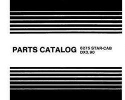 Deutz Fahr 5000853 Parts Book - 6275 / DX3.90 Tractor (Star Cab)
