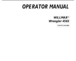 Willmar 554802D1A Operator Manual - 4565 Wrangler Loader (2012)