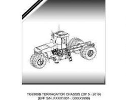 Ag-Chem 568648D1C Parts Book - TG9300B TerraGator (chassis, eff Fxxx1001, 2015)