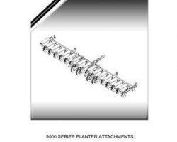 Massey Ferguson 652014NAA Parts Book - 9000 Series Planter Attachments