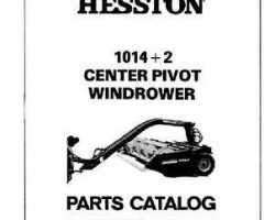 Hesston 700700964 Parts Book - 1014+2 Mower Conditioner (1982-83)