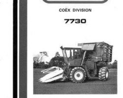 Hesston 700702792 Operator Manual - 7730 Forage Harvester