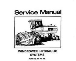 Hesston 700703428 Service Manual - 1010 / 1014 / 6400 / 6600 / 6610 / 6450 / 6550 / 6650 (hyd sys)